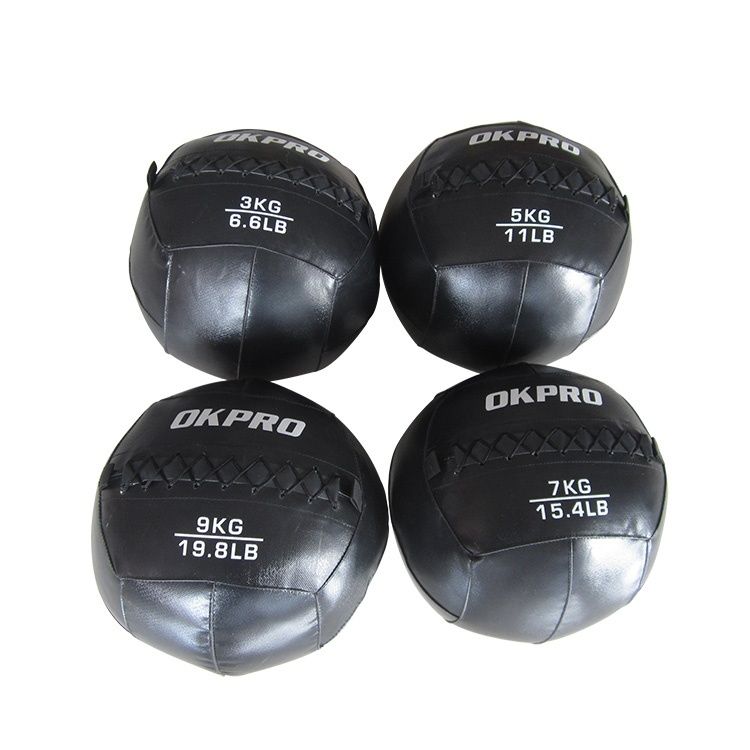 Медбол WallBall 9 кг OKPRO OK1221D Медбол WallBall 9 кг OKPRO OK1221D